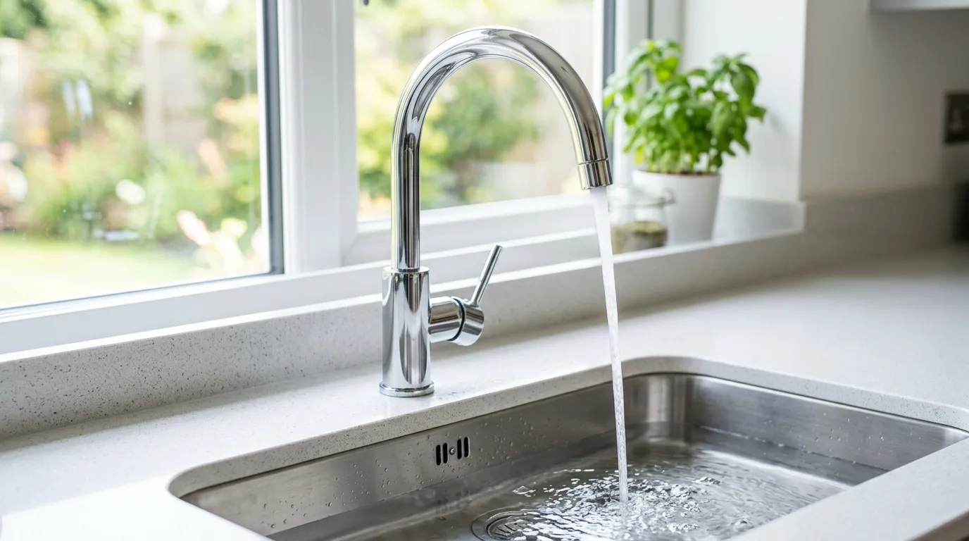 Local Plumbing Master Pros same day plumber fixing a faucet in Circle Pines, MN